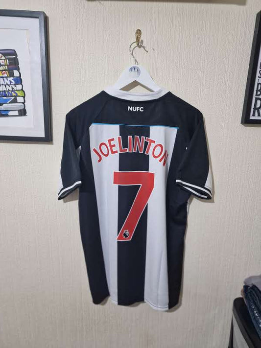 Newcastle United 2021/22 Home shirt BNWT #7 JOELINTON - XL