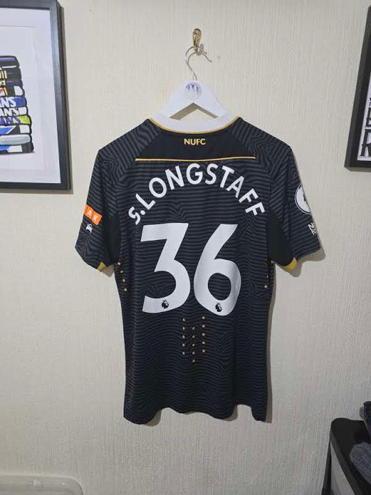 Newcastle United 2022/23 Sean Lonstaff match issued/worn third shirt