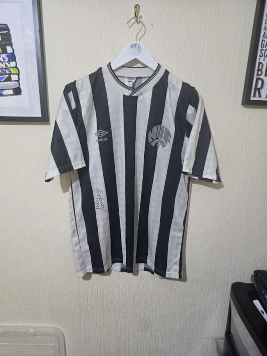 Newcastle United 1987/88 home shirt - Medium