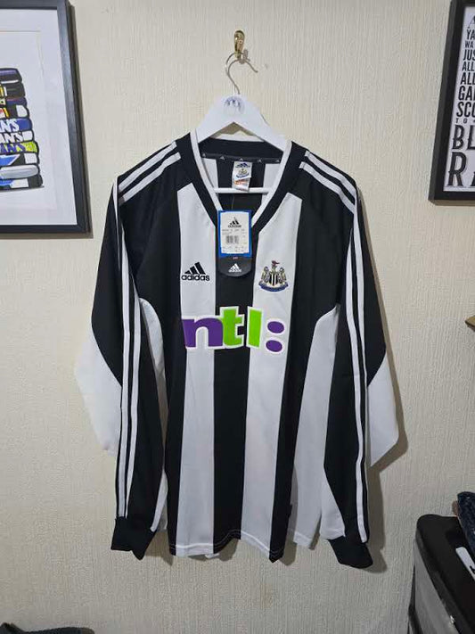 Newcastle United 2001/03 home shirt BNWT #11 SPEED - XXL