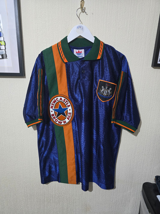 Newcastle United 90s bootleg away shirt - XL