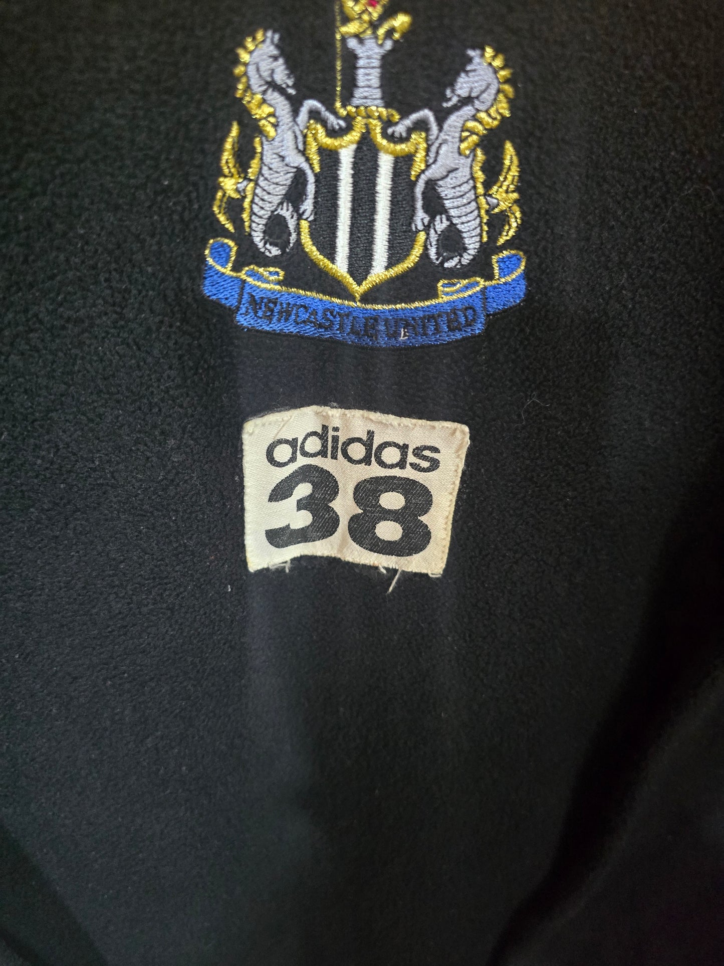 Newcastle United 1998/99 Player worn training fleece - XL