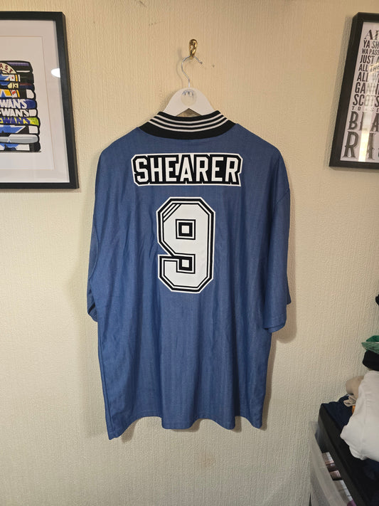 Newcastle United 1996/97 away shirt #9 SHEARER - XXL
