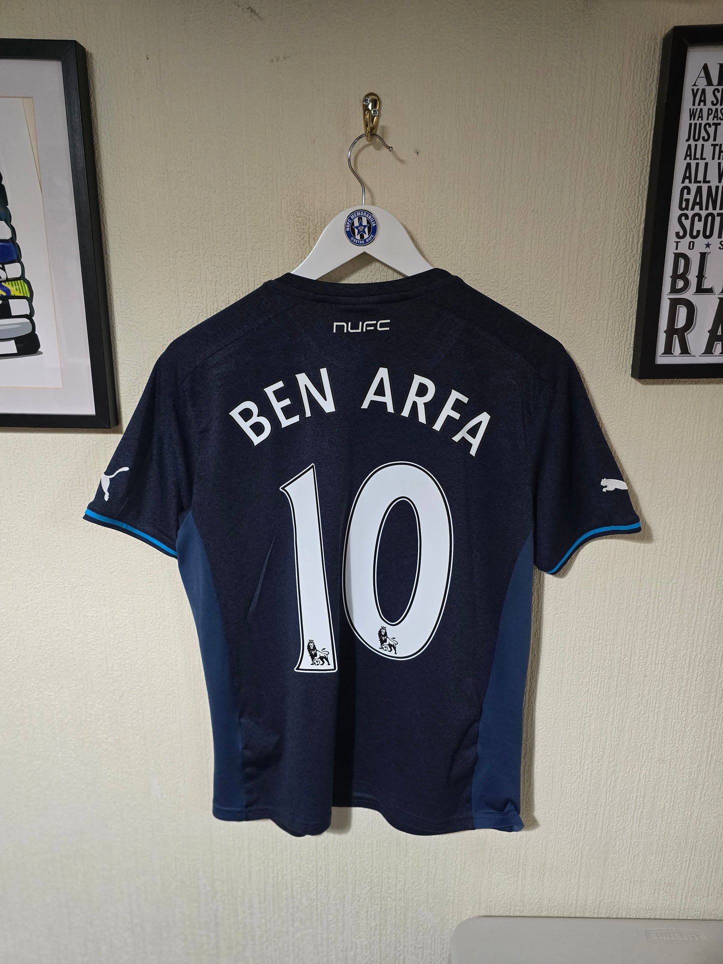 Newcastle United 2013/14 away shirt #10 BEN ARFA - Small