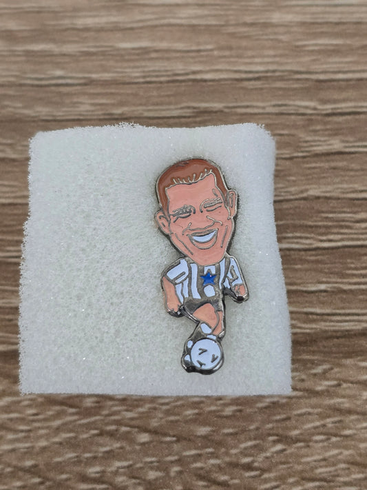 Steve Watson Newcastle United 90s Pin Badge