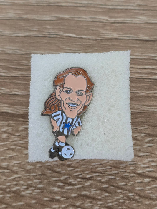 Darren Peacock Newcastle United 90s Pin Badge