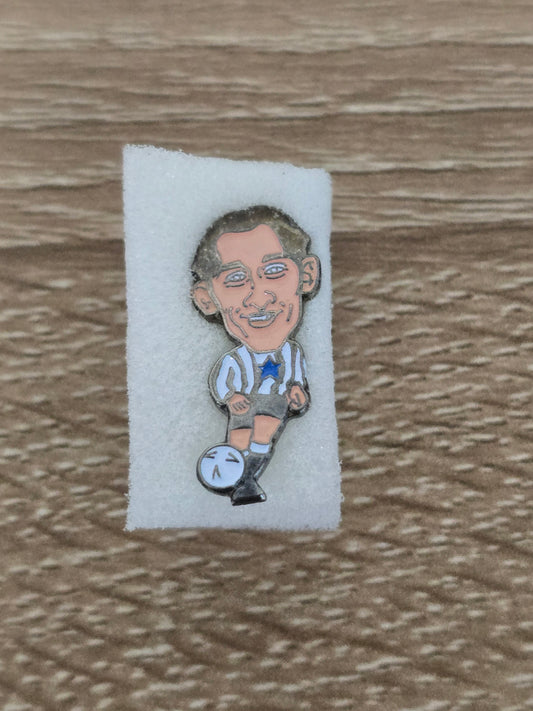 Paul Kitson Newcastle United 90s Pin Badge