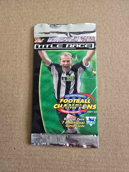 Premier league title race football champions sealed pack