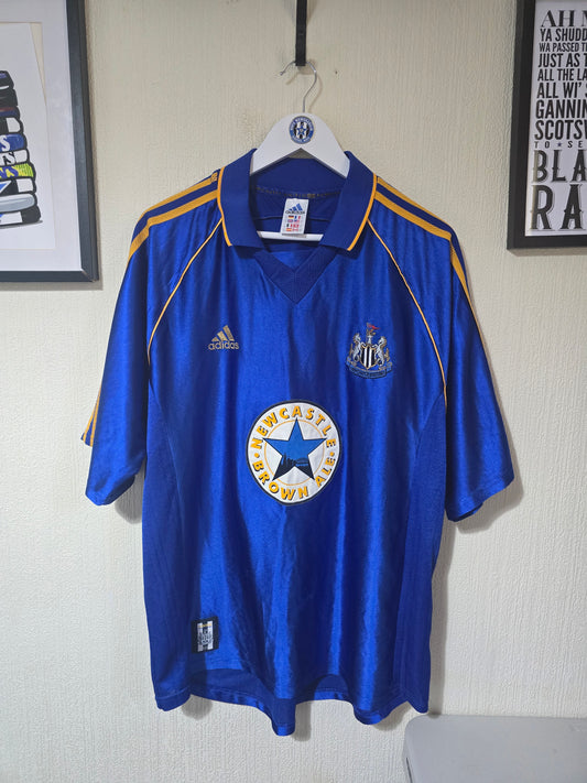 Newcastle United 1998/99 Adidas Away Shirt - XL