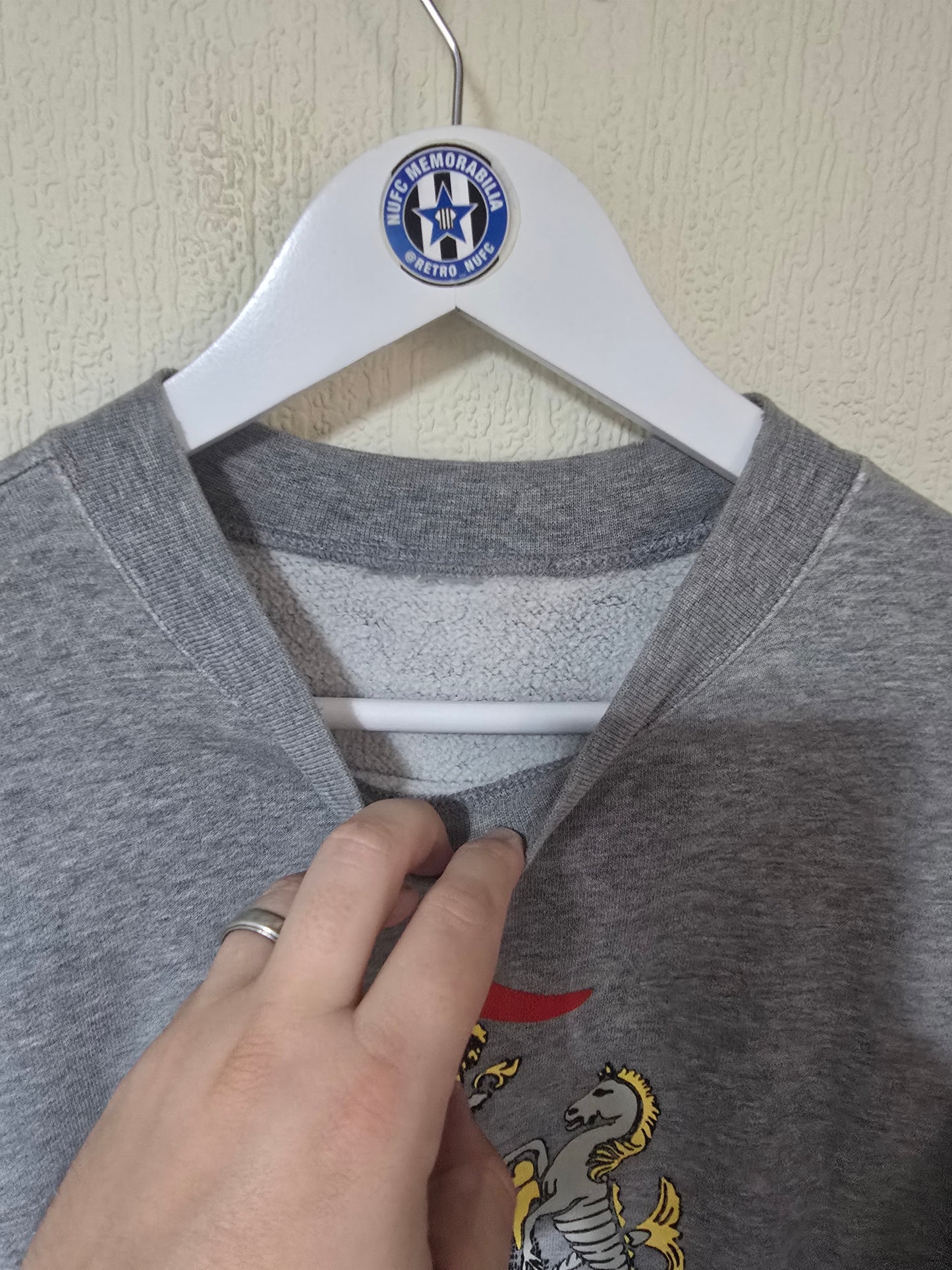 Newcastle United 1998/99 Adidas Sweatshirt - Large
