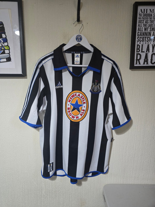 Newcastle United 1999/00 Adidas Home Shirt - Large
