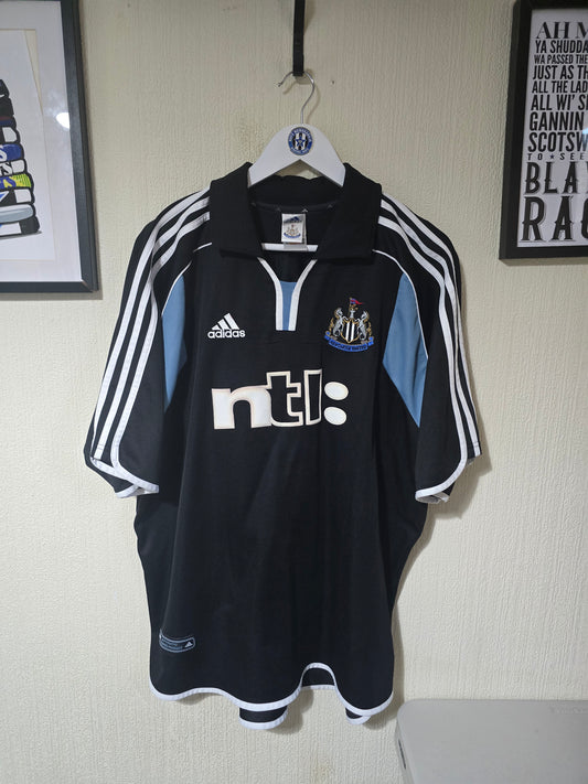 Newcastle United 2000/01 Adidas Away Shirt #9 SHEARER - XXL