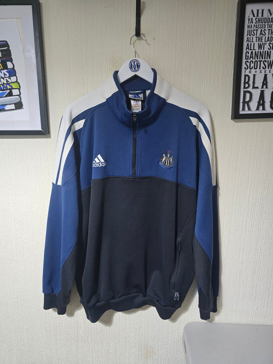 Newcastle United 2001/02 Adidas Drill Top - XXL