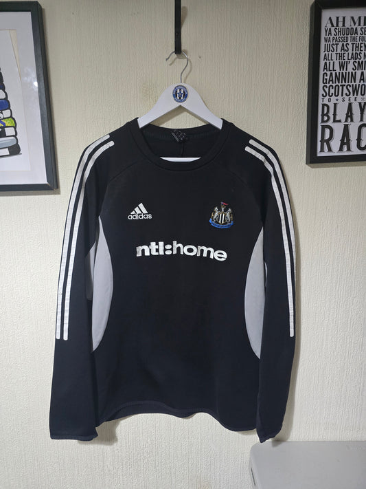 Newcastle United 2002/03 Adidas Sweatshirt - Medium