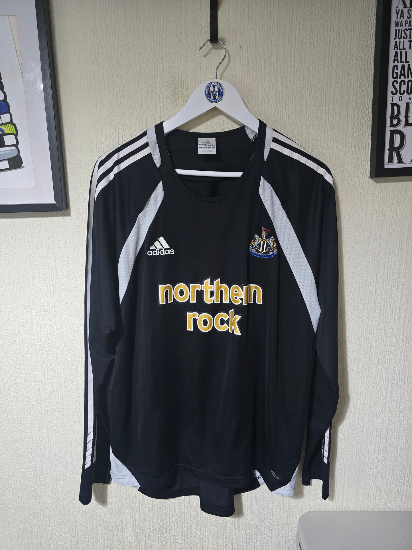 Newcastle United 2006/07 Adidas L/S Training Shirt - XL