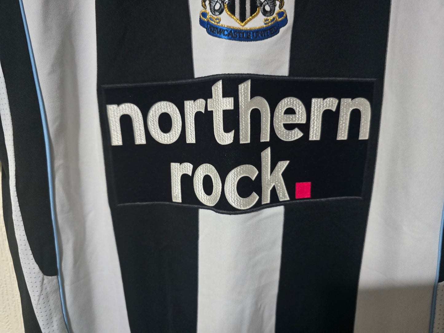 Newcastle United 2007/09 Adidas Home shirt - XS