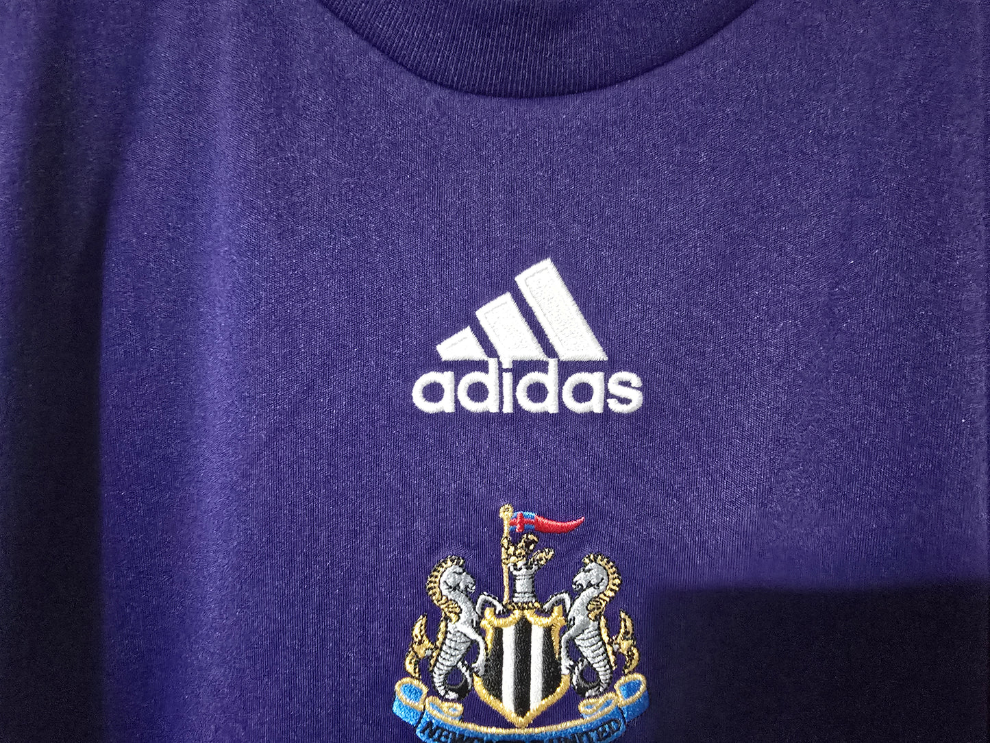 Newcastle United 2008/09 Adidas Away Shirt L/S #39 CARROLL - Medium