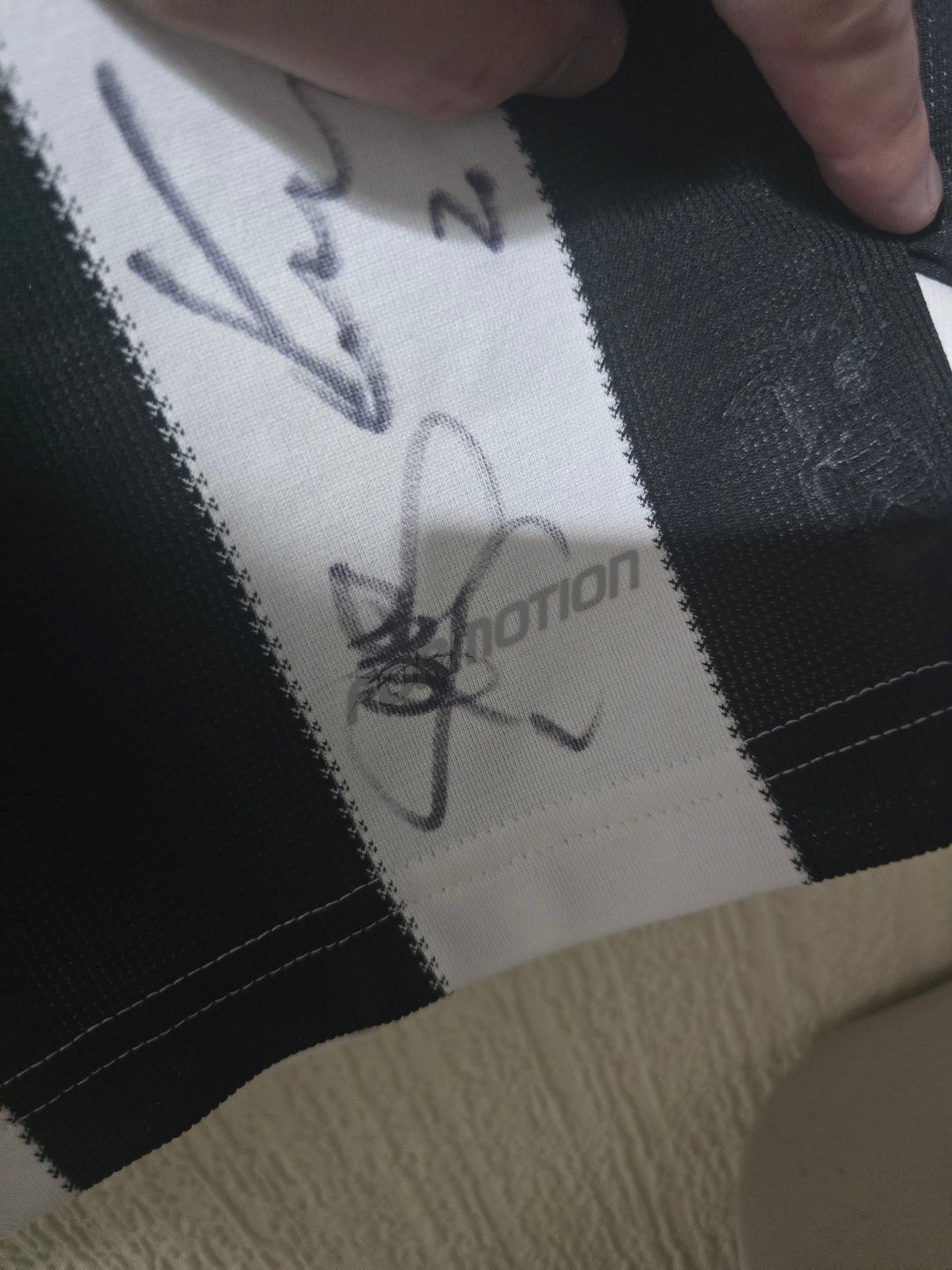 Newcastle United 2009/10 Player Version Adidas Home Shirt, Squad Signed Long Sleeved