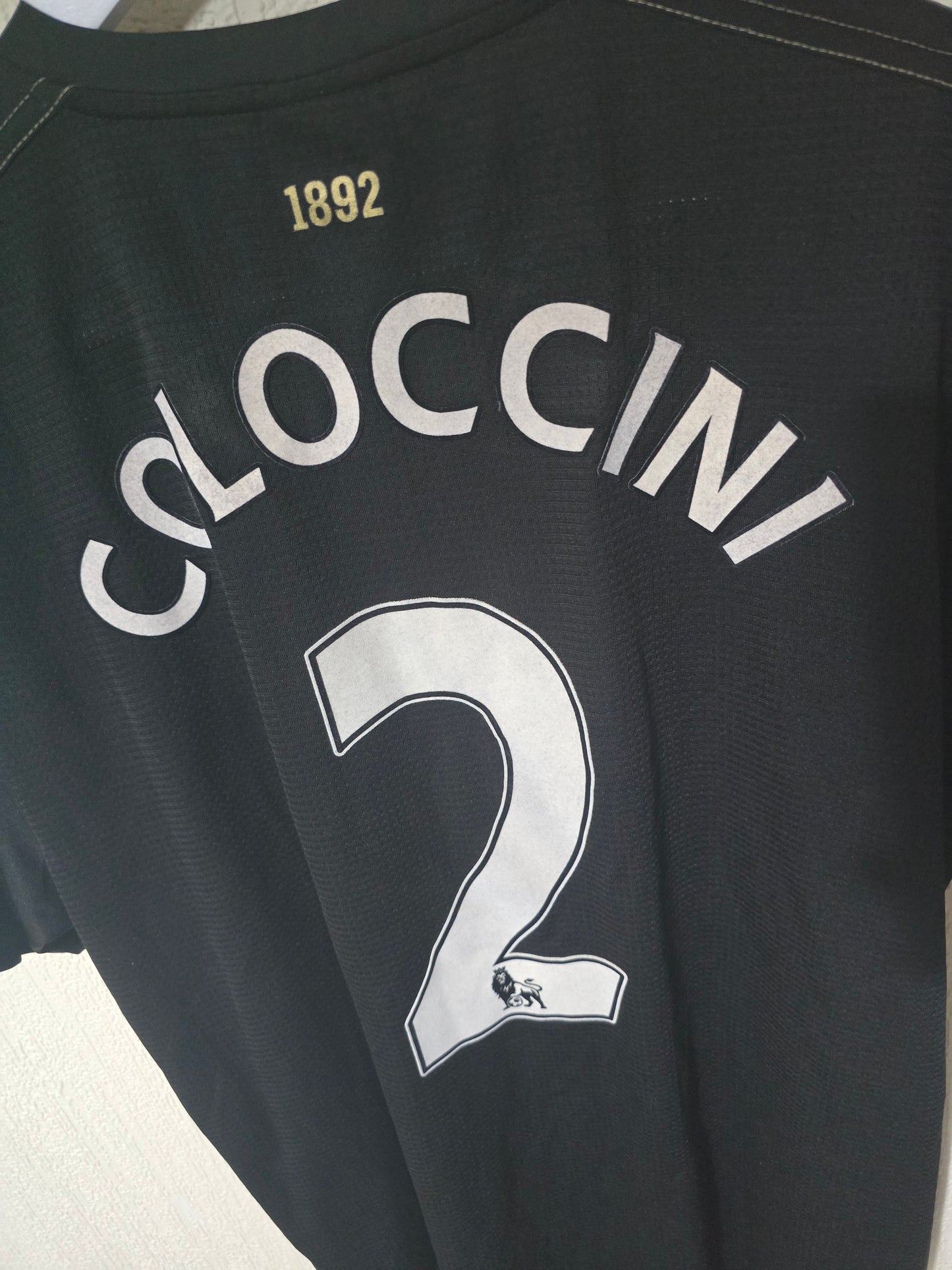 Newcastle United 2011/12 Puma Third Shirt #2 COLOCCINI - Large