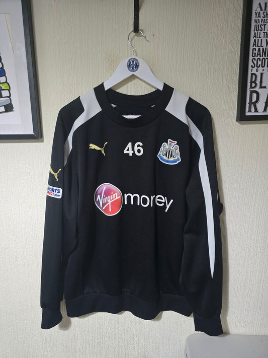 Newcastle United 2012/13 Player Issue Puma sweatshirt - Large