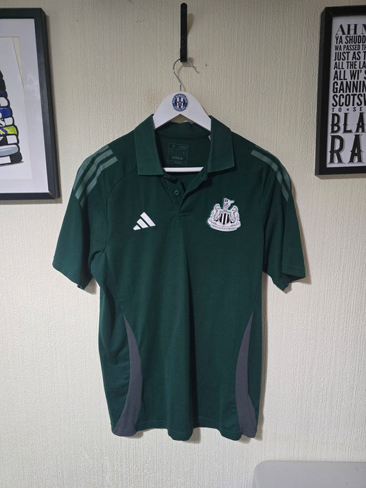 Newcastle United 2024/25 Adidas Staff Issue Polo - Small