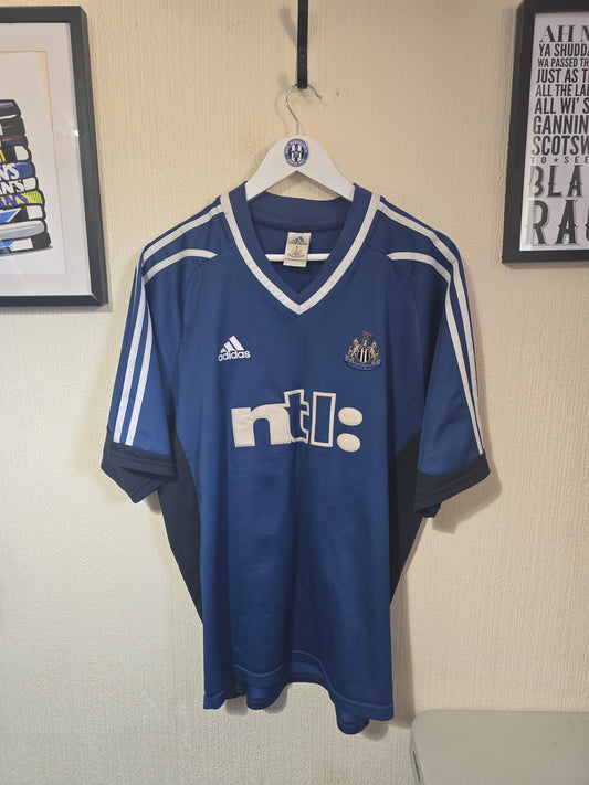 Newcastle United 2002/03 Adidas away shirt - XL