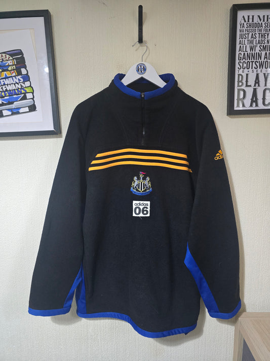 Newcastle United 1998/99 Steve Howe worn Adidas fleece - XL