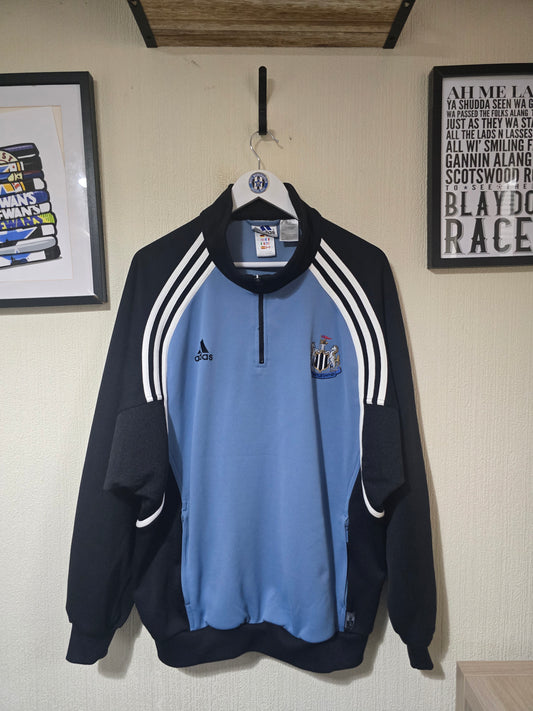 Newcastle United 2000/01 Adidas Drill top - XXL