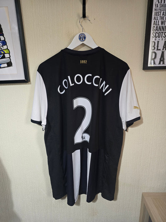 Newcastle United 2011/12 Puma home shirt - BNWT #2 COLOCCINI - XL