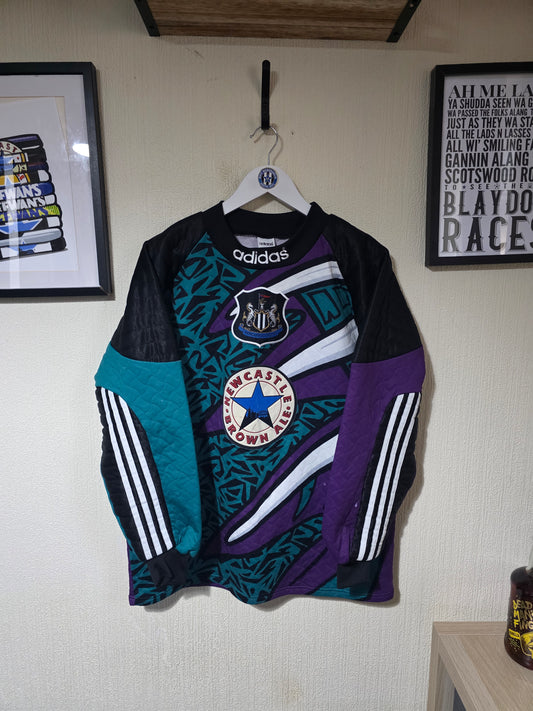 Newcastle United 1995/96 Adidas Keeper shirt - Medium