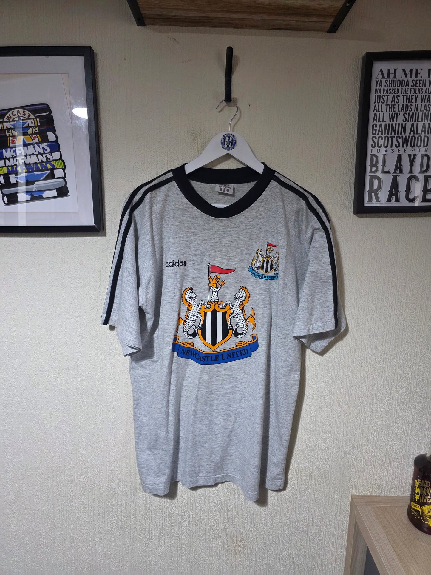 Newcastle United 1997/98 Adidas Leisure shirt - Large