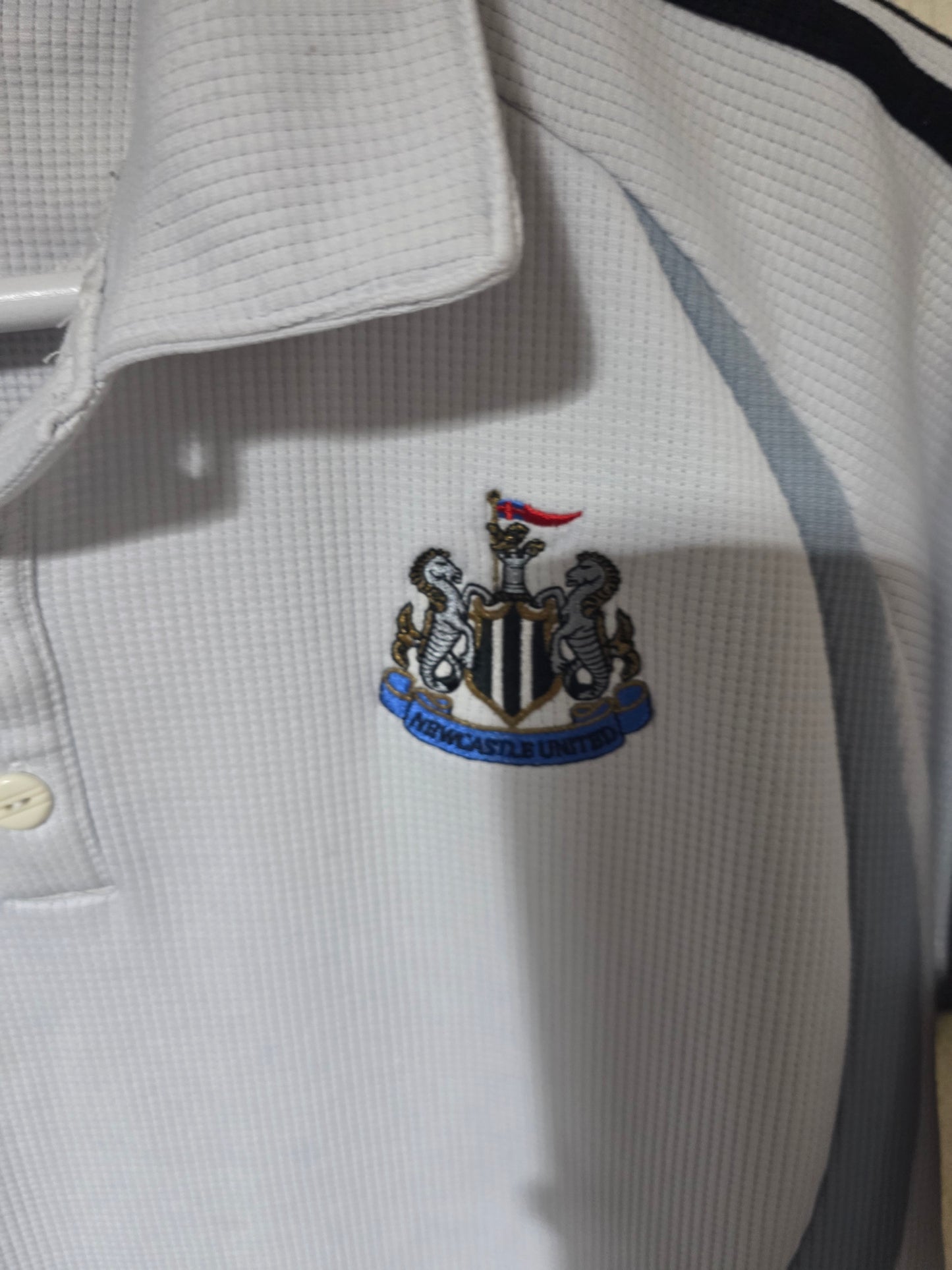 Newcastle United 2003/04 Adidas Polo shirt - Medium