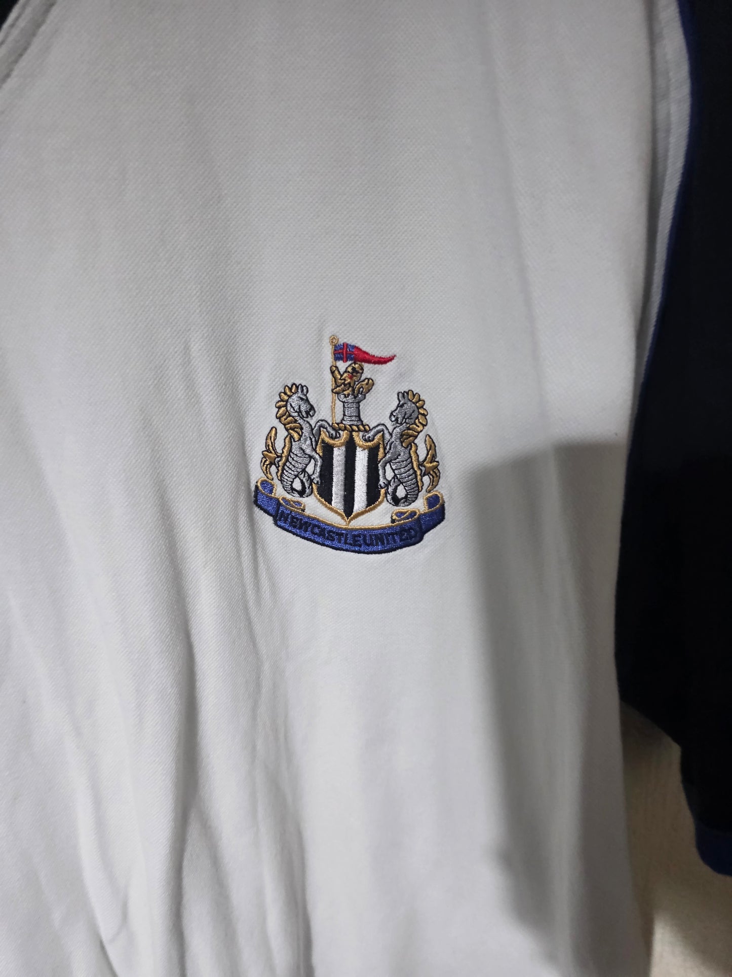 Newcastle United 1999/00 Adidas Polo shirt - Large