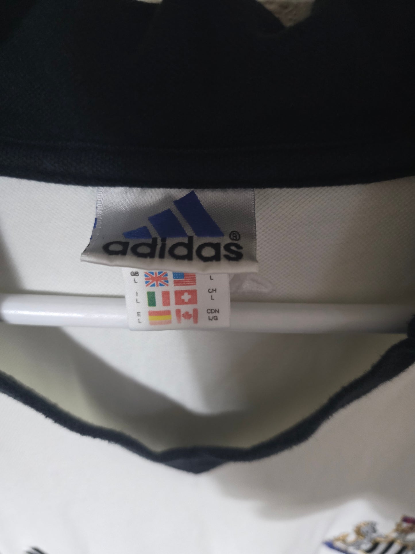 Newcastle United 1999/00 Adidas Polo shirt - Large