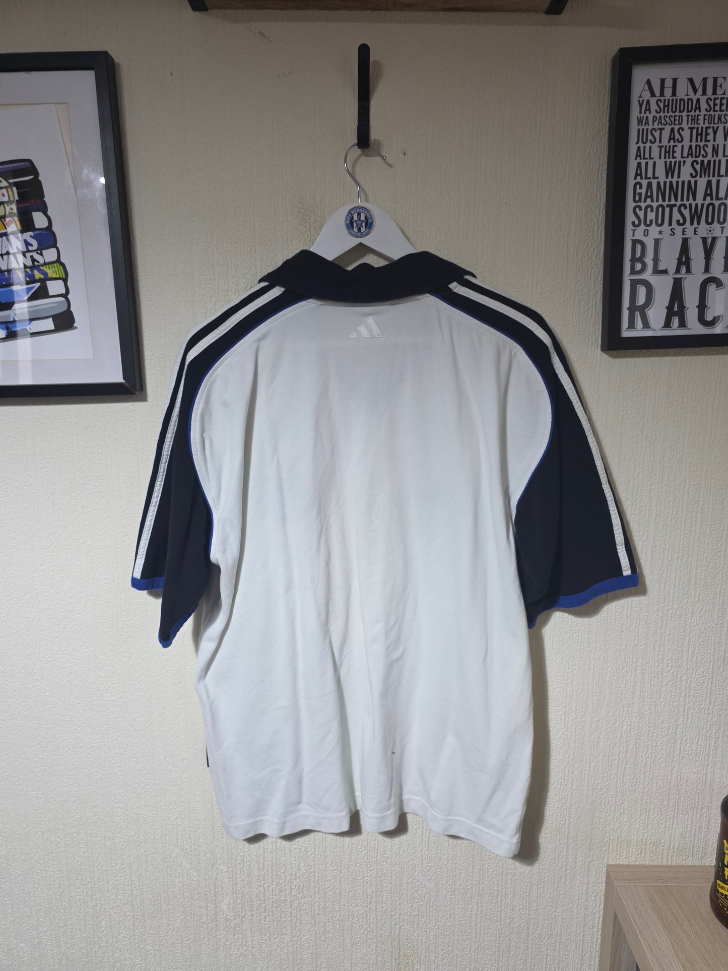Newcastle United 1999/00 Adidas Polo shirt - Large