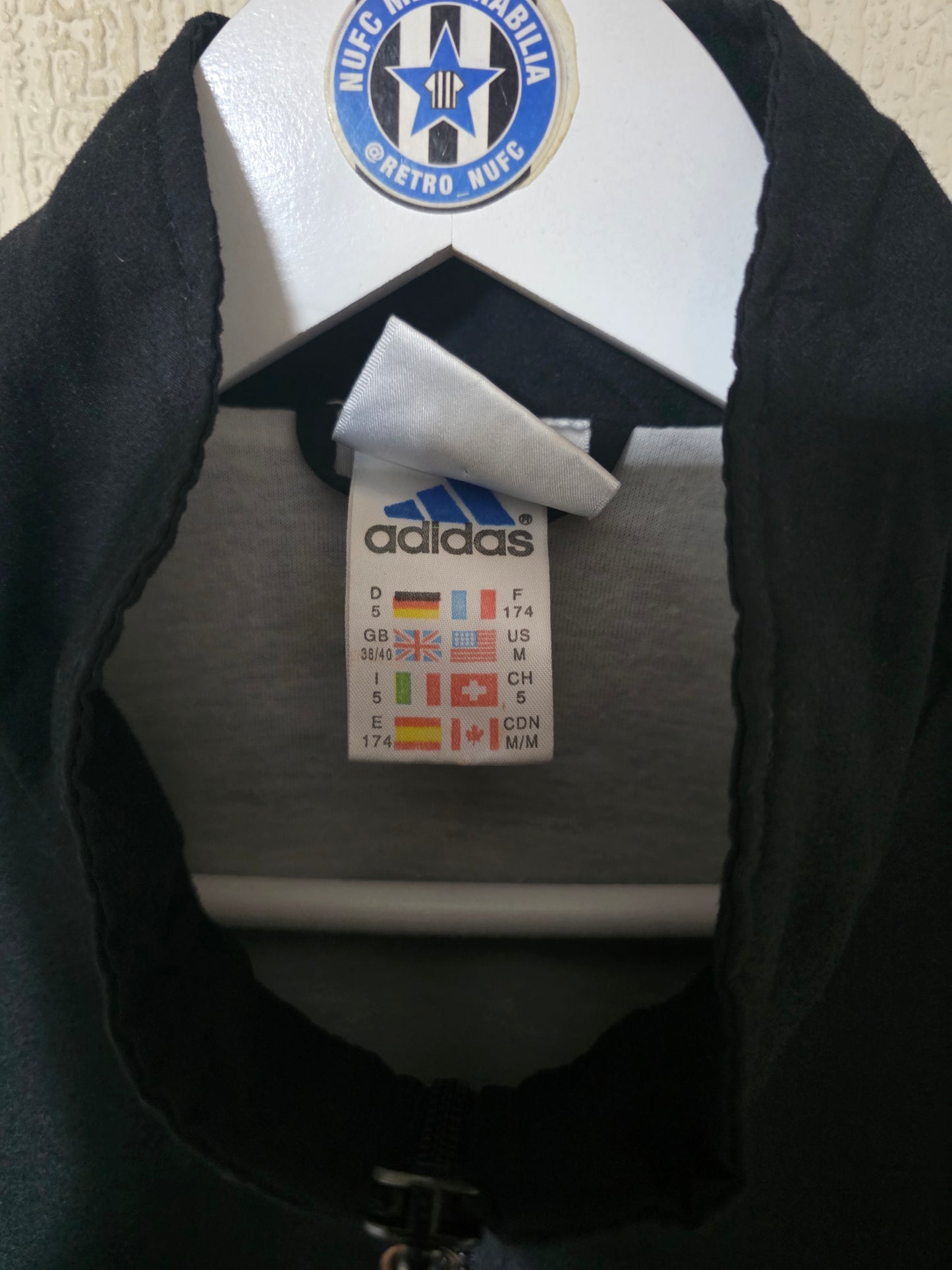 Newcastle United 2008 Adidas Originals Jacket - Medium