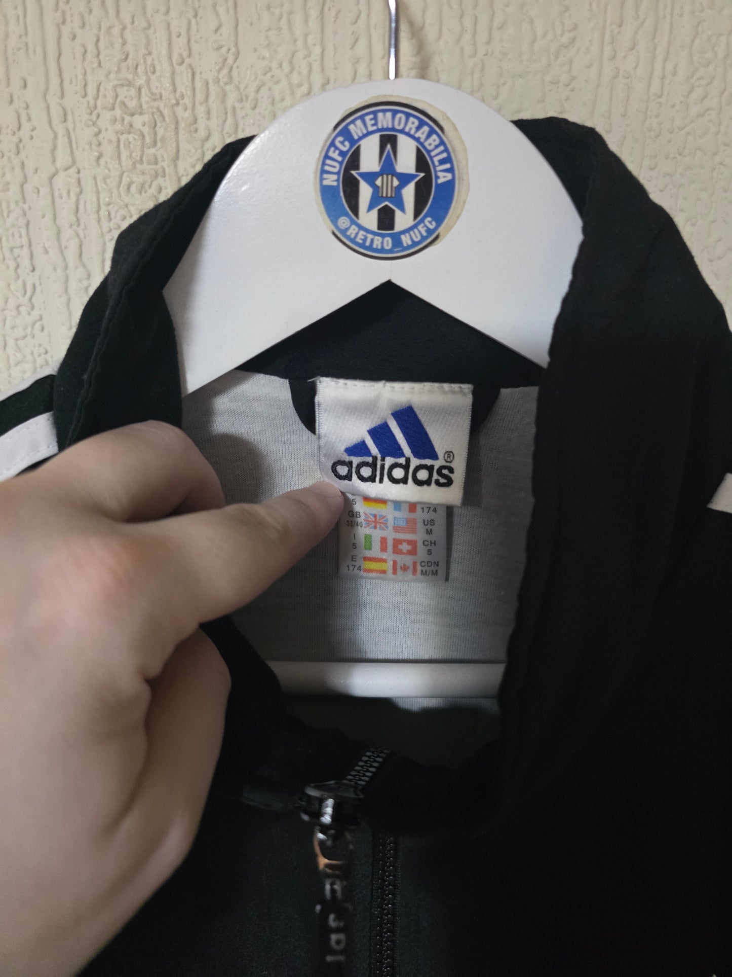 Newcastle United 2008 Adidas Originals Jacket - Medium