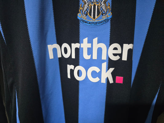 Newcastle United 2009/10 Adidas Long Sleeved Player Version Third Shirt - Large
