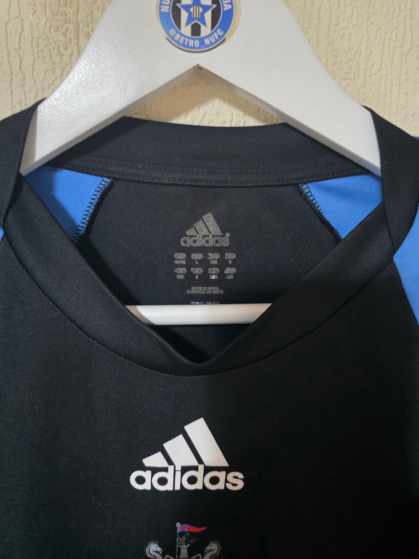 Newcastle United 2009/10 Adidas Player Issued Training shirt - XL