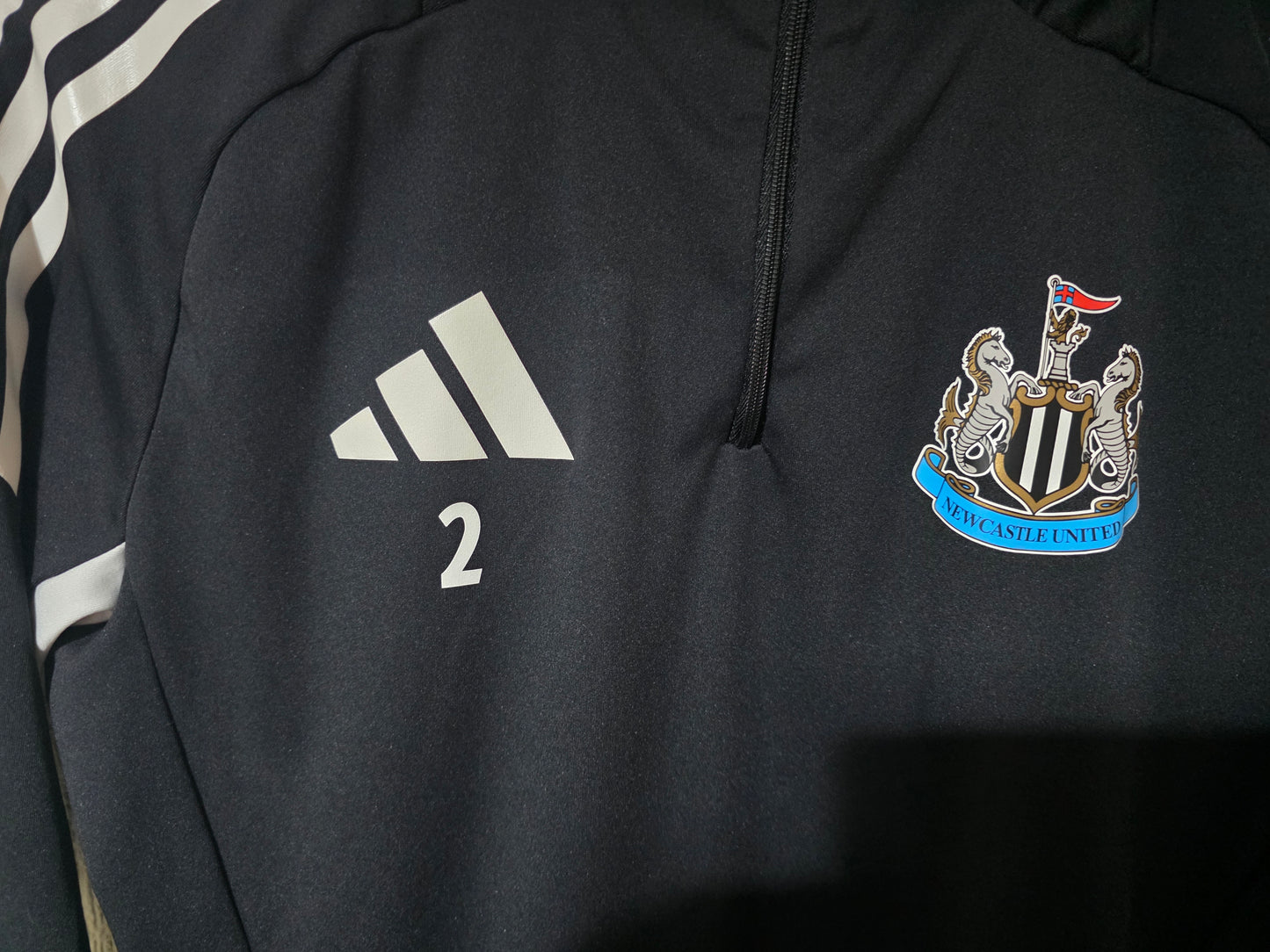 Newcastle United 2024/25 Adidas Kieran Trippier worn Sweatshirt - Small