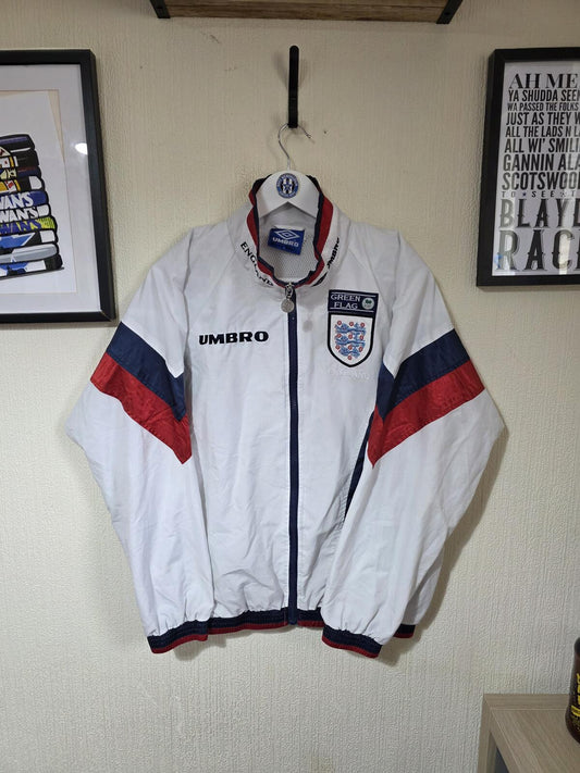 England 1998/00 Umbro Track Jacket - Large