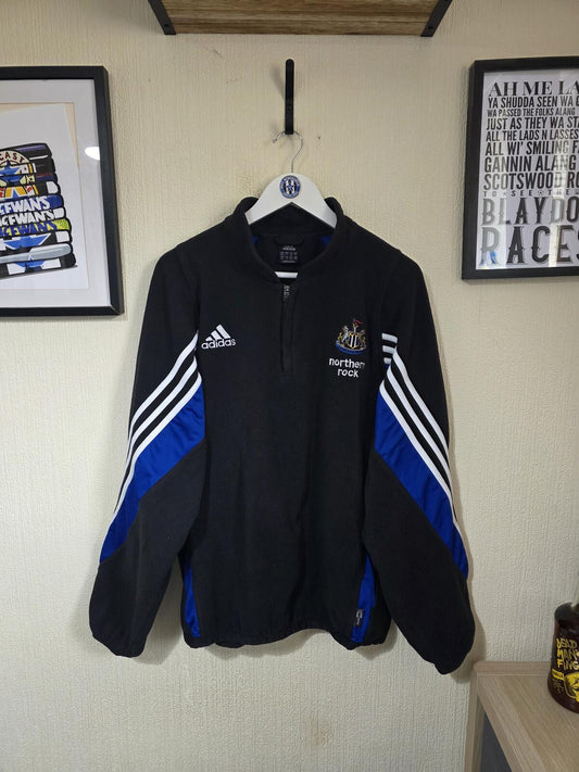 Newcastle United 2003/04 Adidas 1/4 Zip Fleece - XL