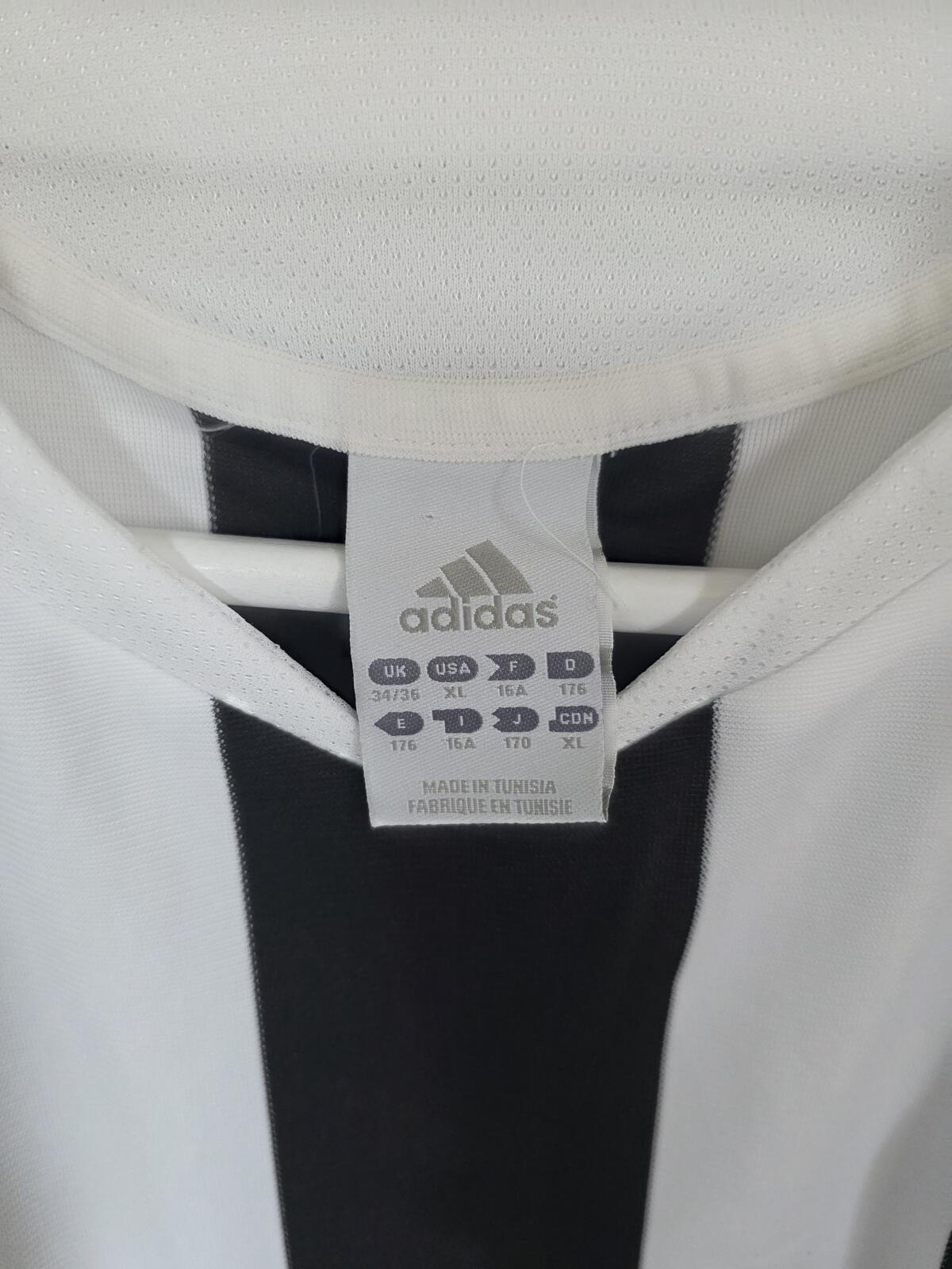 Newcastle United 2005/07 Adidas Home Shirt - Small