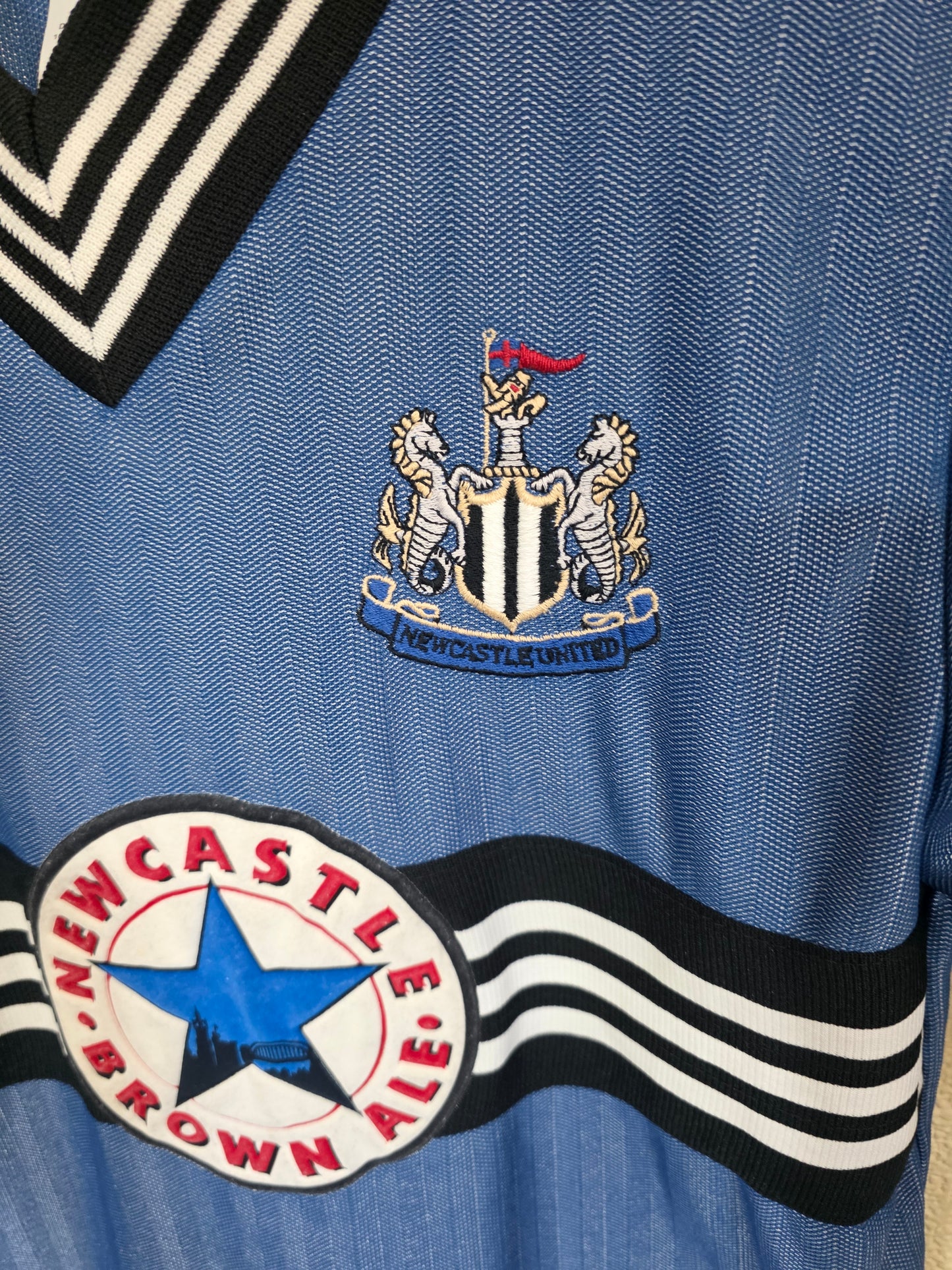 Newcastle United 1996/97 Adidas Away Shirt - Youths