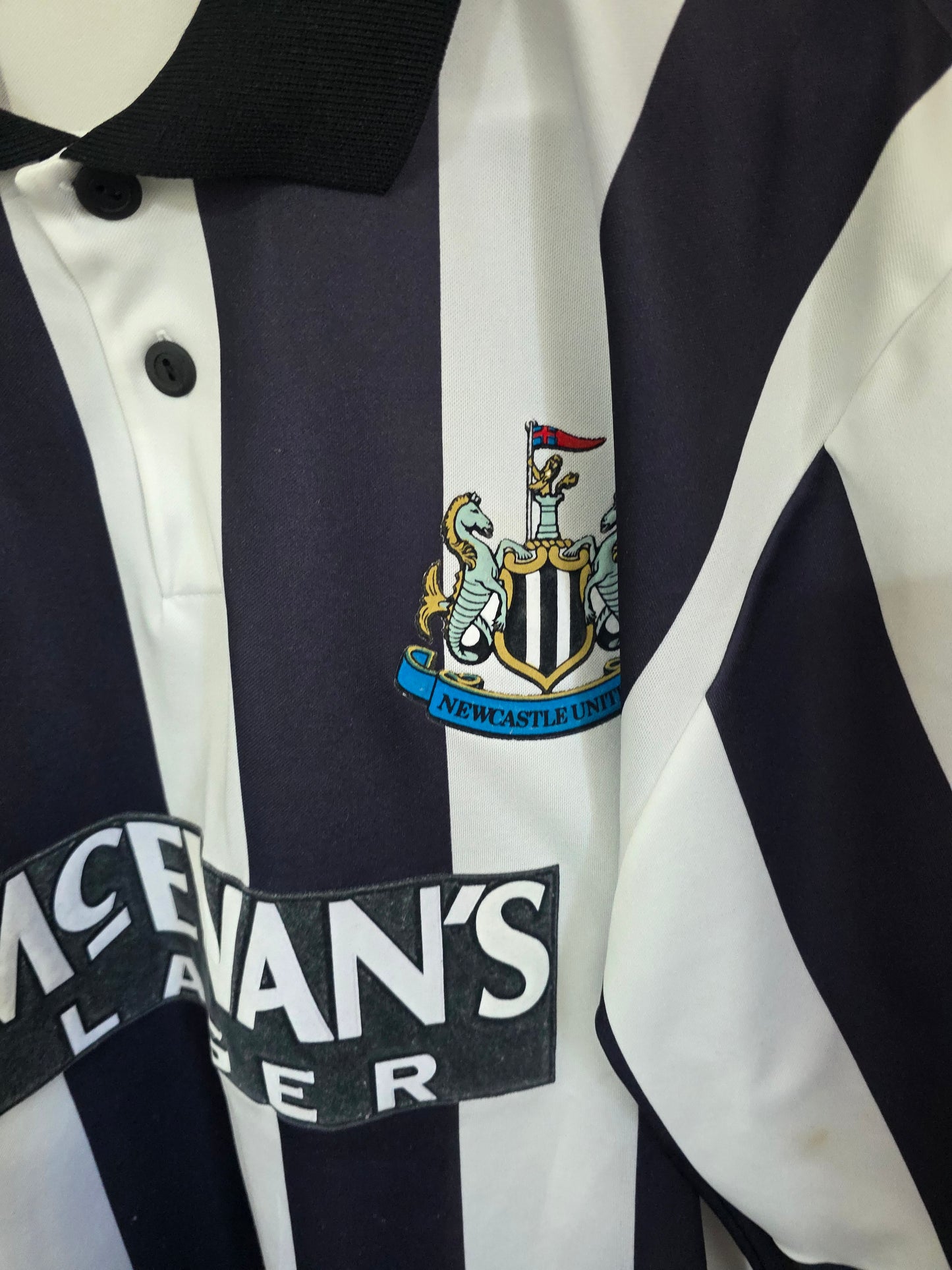 Newcastle United 1993/95 Asics Home shirt - XL