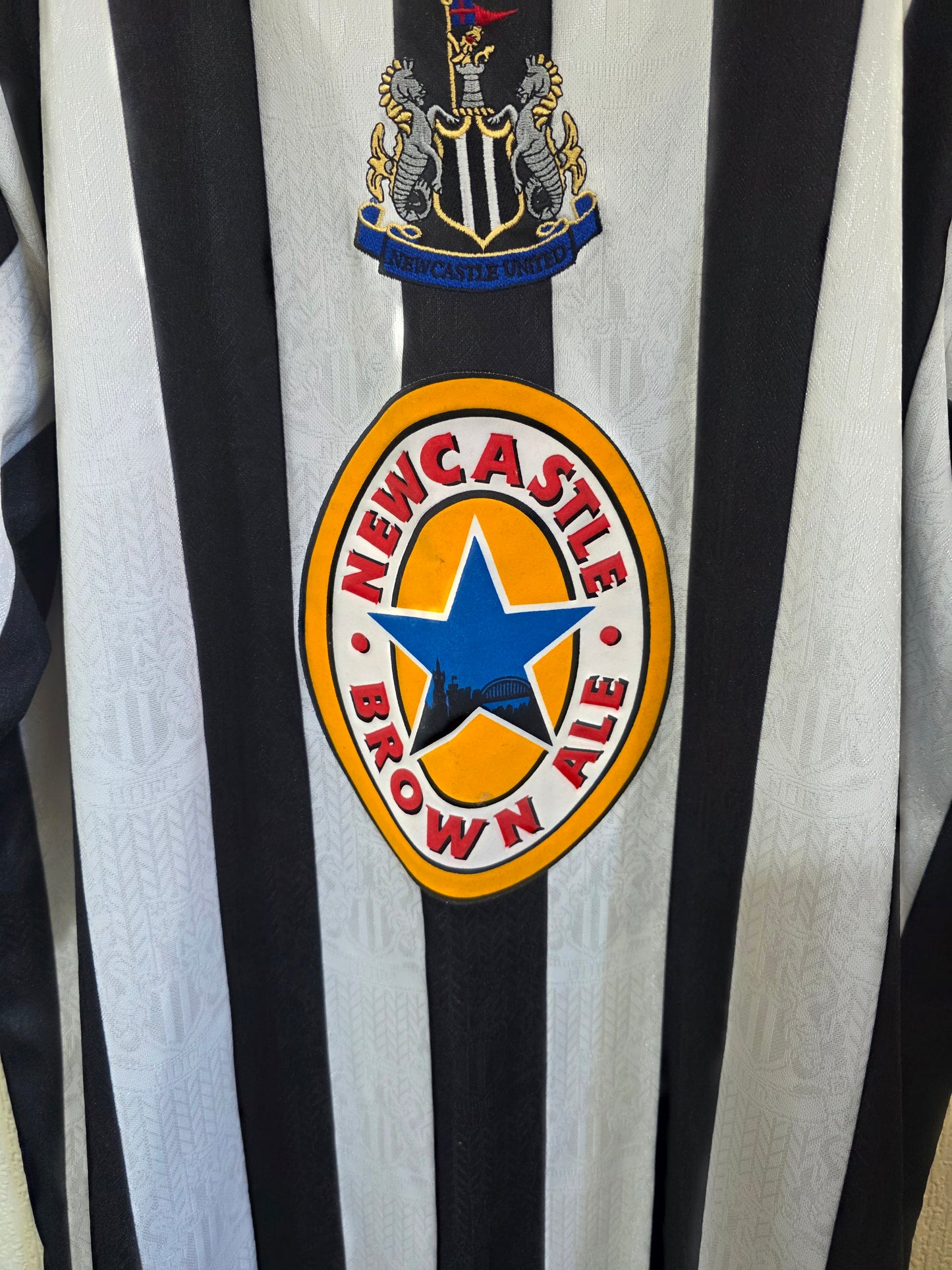 Newcastle United 1997/99 Adidas Home Shirt - Large