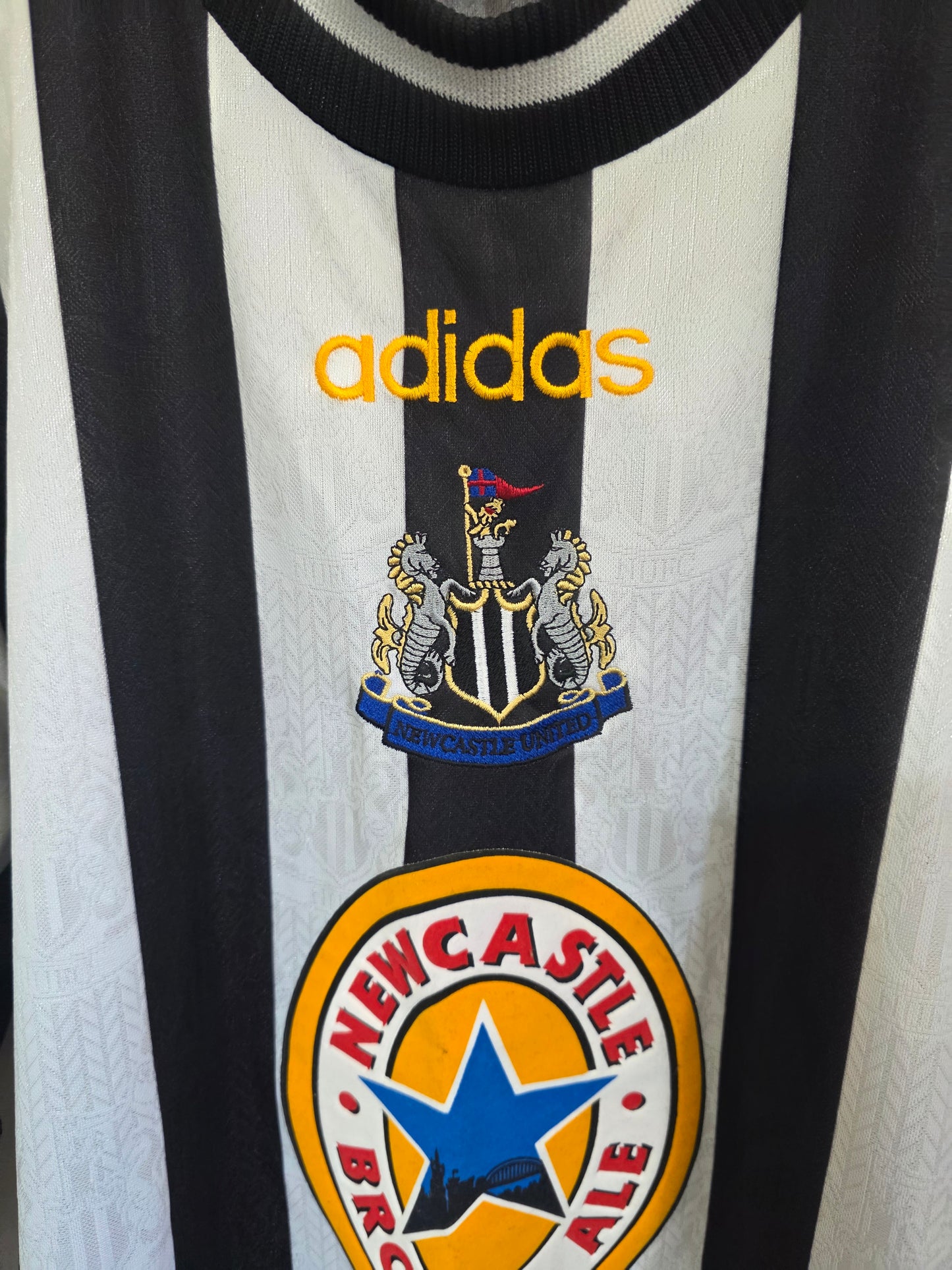 Newcastle United 1997/99 Adidas Home Shirt - Large