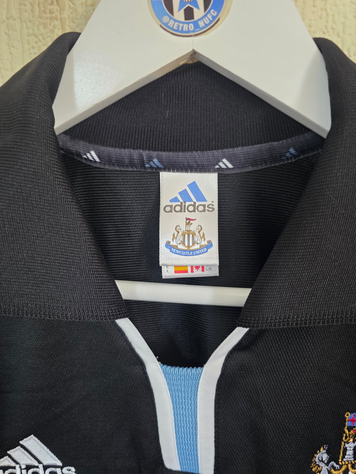 Newcastle United 2000/01 Adidas Away Shirt - Large