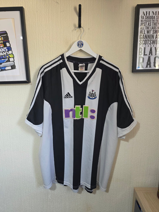 Newcastle United 2001/03 Adidas Home Shirt - XXXL