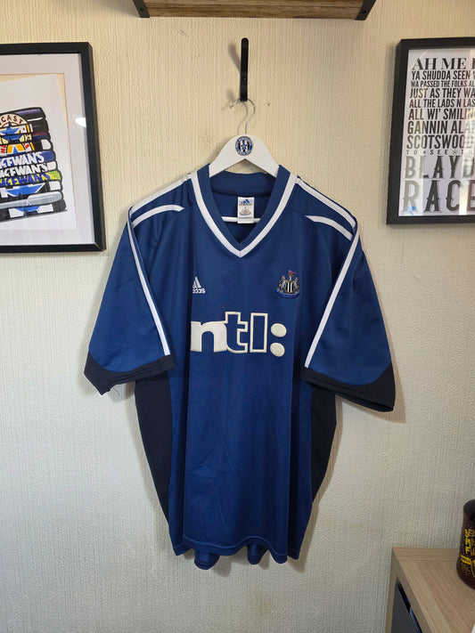 Newcastle United 2001/02 Adidas Away Shirt - XXL